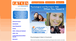 Desktop Screenshot of katkintherapy.com